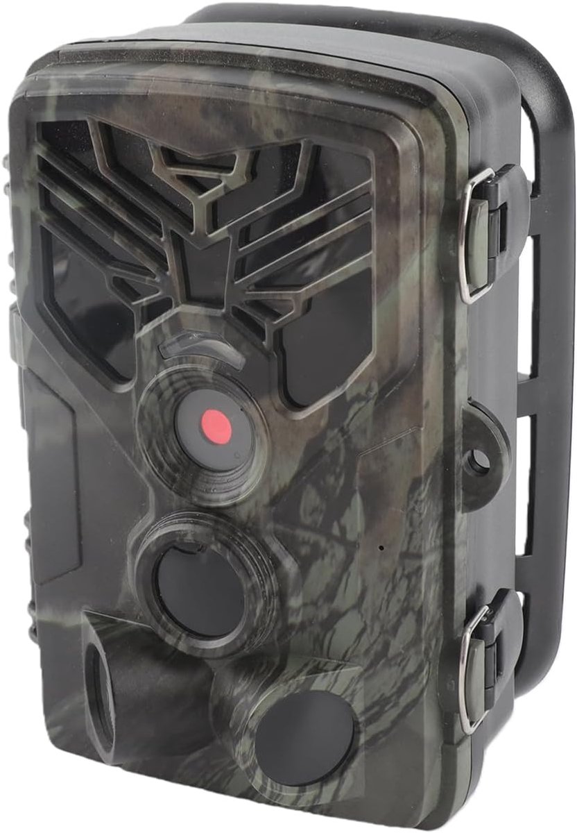 SnelShoppen - Wildlife Camera met Bewegingsdetectie, Nachtsicht, 2.7K Video, 24MP Foto's, 120° Detectiehoek, Waterdicht, Jacht Camera, Buiten Gebruik