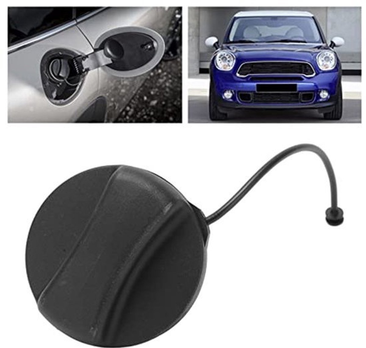 Vervangende tankdop 16117222330 voor Mini R56/R57/R58 met strakke sluiting, voor Clubman R55/F54 2007-2017