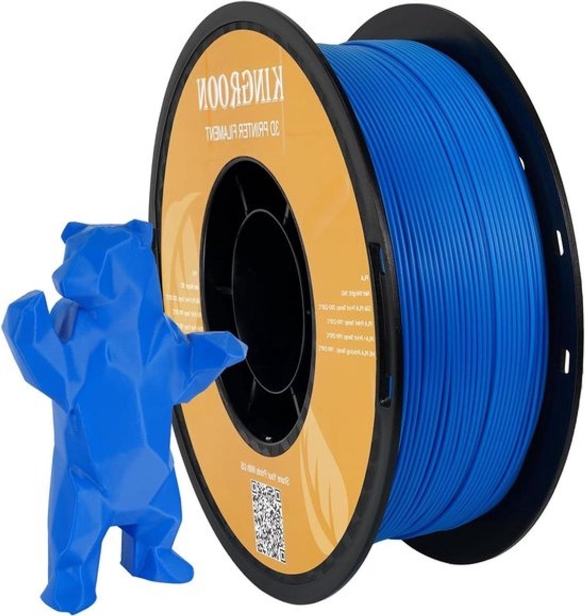 PLA 3D-printer filament - 3D-print materiaal - 3D-modellen printen - Maatnauwkeurigheid +/- 003 mm - 1 kg spoel 175 mm