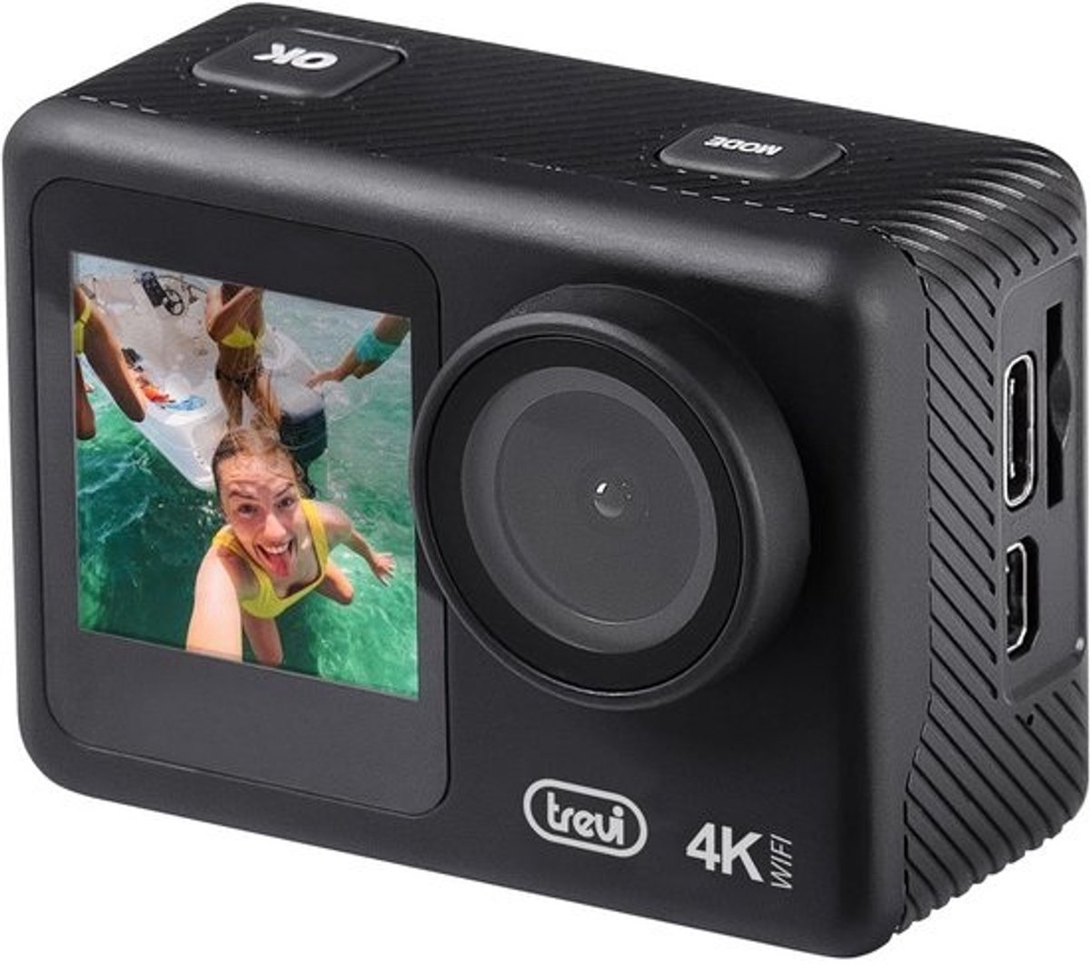 4K Actiecamera met Wifi en Waterdichte Behuizing tot 30 Meter