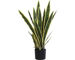 Outsunny Kunstmatige planten-PE, cement-15L x 15B x 77H cm-Groen