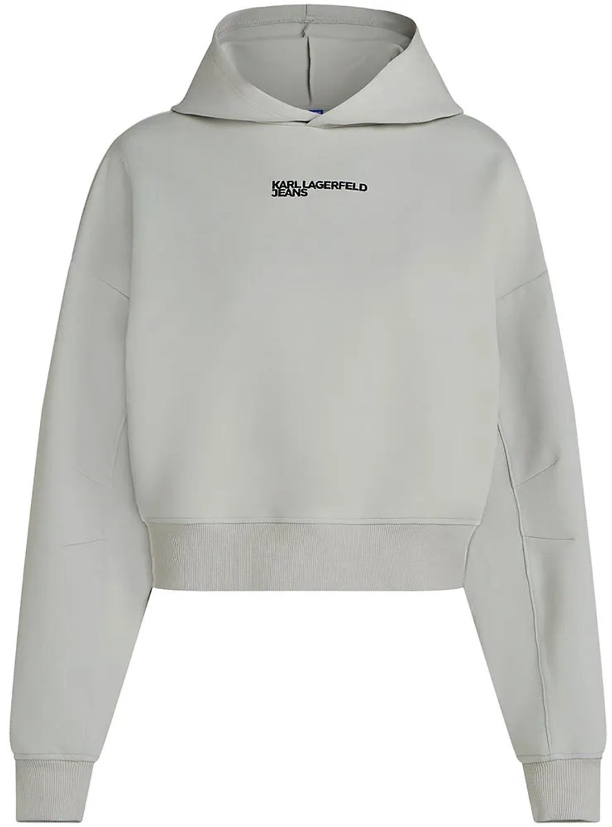 Karl Lagerfeld Jeans B4w20029 Hoodie Grijs XS Vrouw
