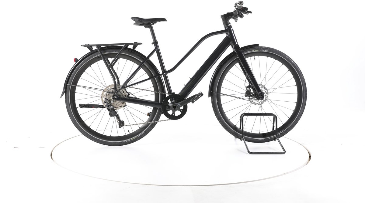 Orbea VIBE MID H30 EQ Elektrische stadsfiets Accu 248Wh 28" 2023 zwart Pro