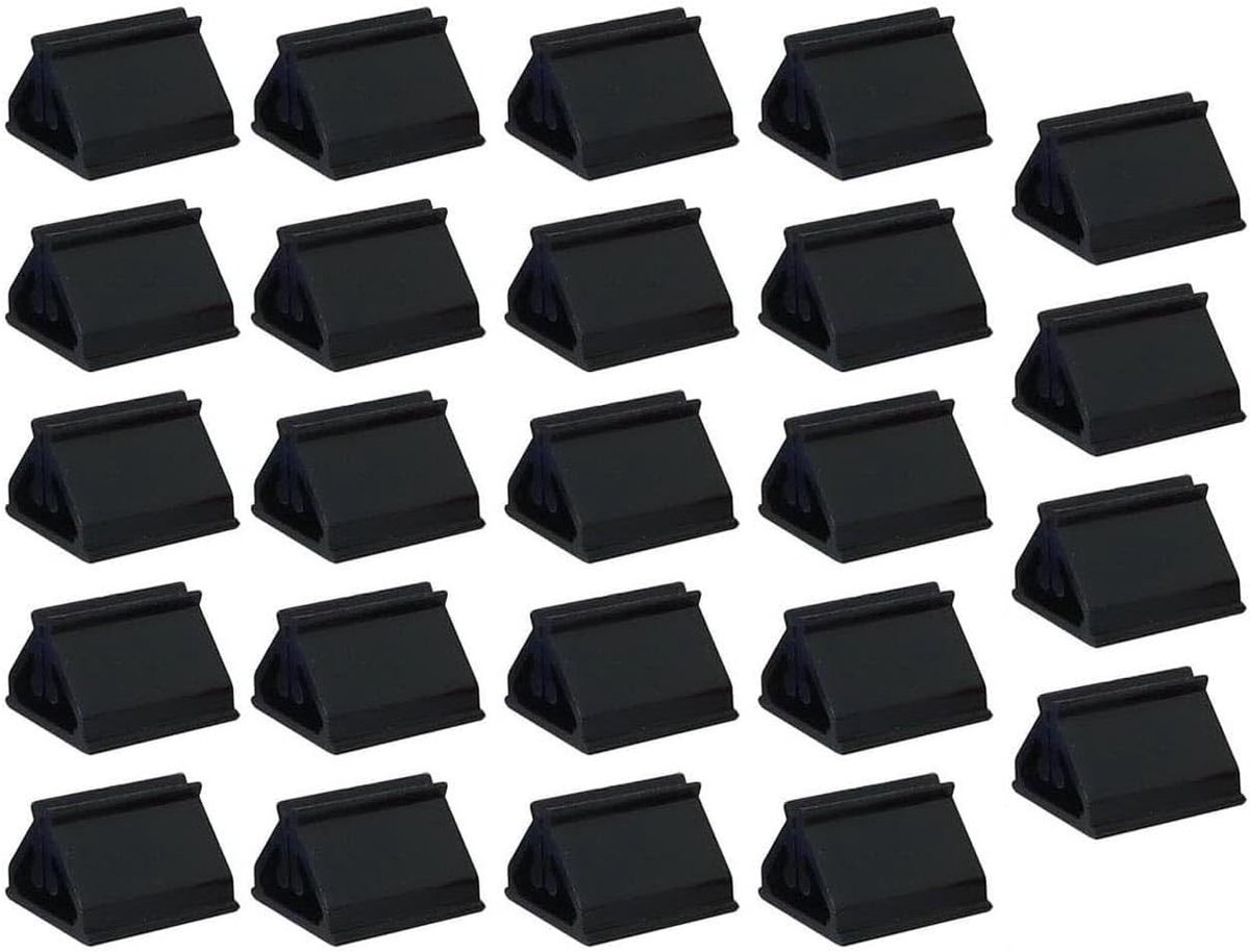 Set van 24 heldere acryl naamkaart houders - Ideaal voor speelkaarten, foto's en memo's - Compacte displaystandaard voor diverse toepassingen