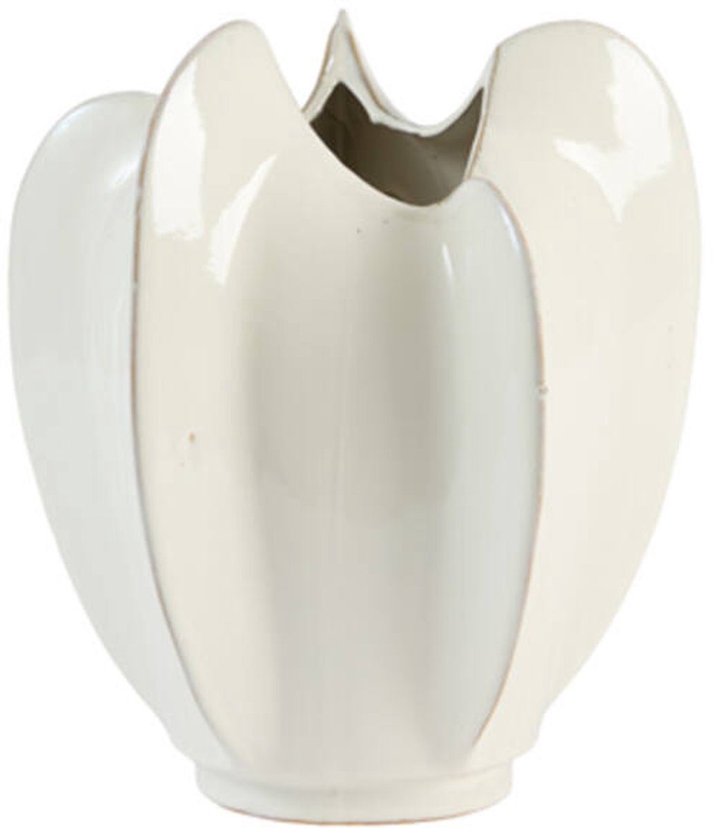 Light&living Vaas deco Ø31x34 cm TOPITA keramiek wit