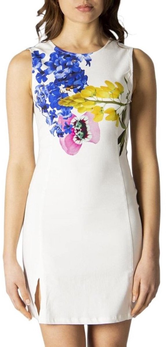 Mouwloze geweven jurk voor dames - casual comfort