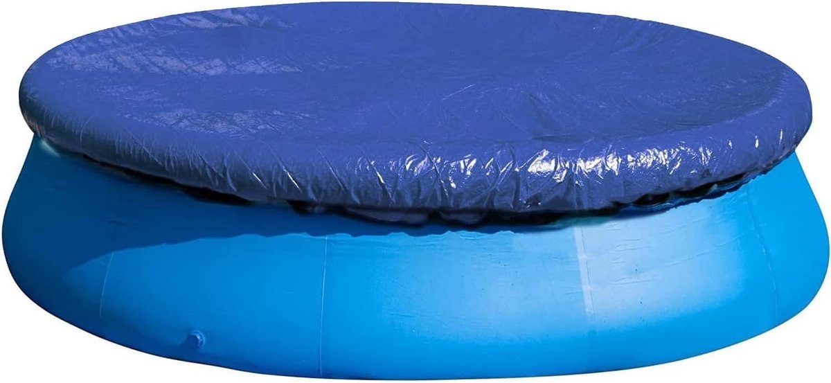 Ronde Zeil voor Zwembad van 457 cm, Waterdichte Bescherming, Wind- en Stofbestendig, Ideaal voor Buitengebruik