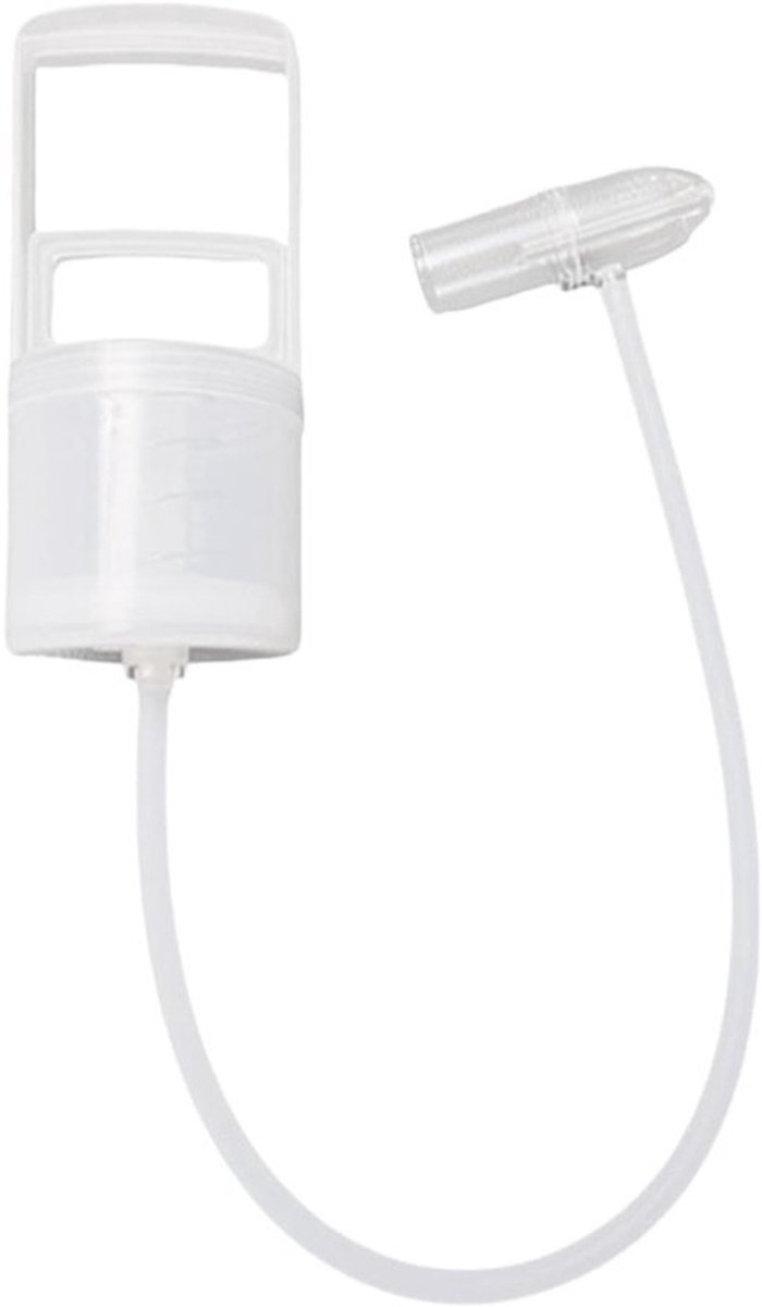 Neuszuiger Baby - Neusreiniger Handmatig - Baby Ademhaling - Zachte Siliconen - 18 cm - Blauw
