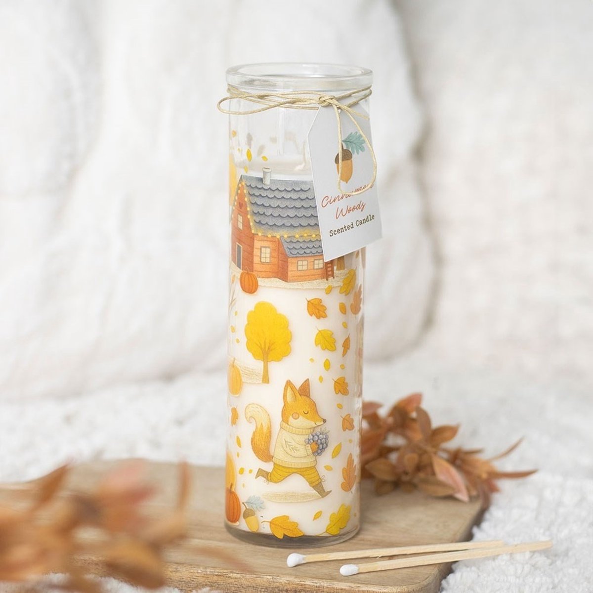 Something Different Cinnamon Woods Scented Tube Geurkaars - Multicolours
