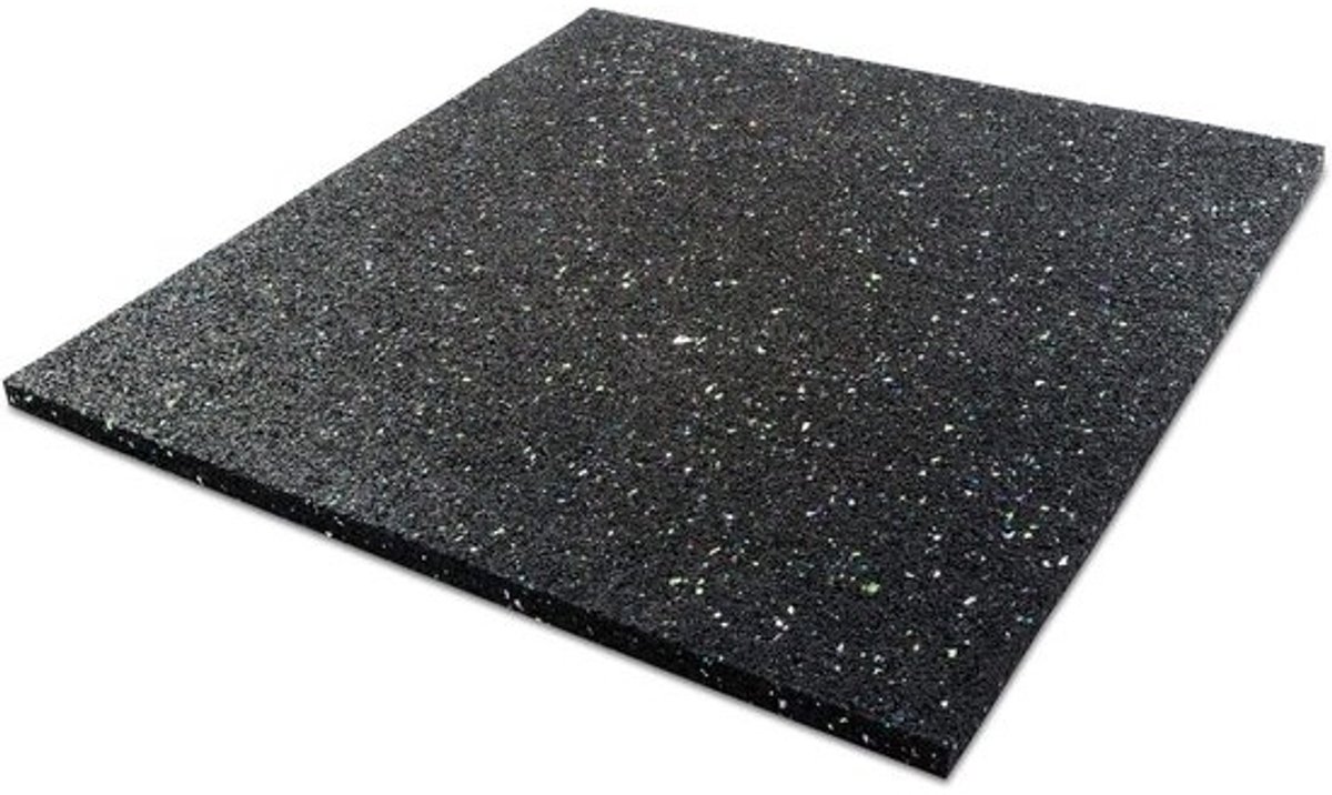 Wasmachine-onderlegger met hoge demping voor geluid en trillingen | 60x60x2cm | Gerecycled rubber