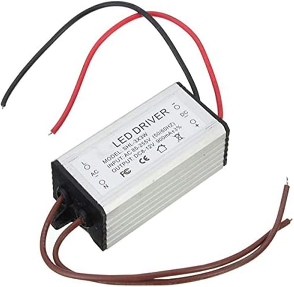 8-12V 10W 900mA AC/DC Spanningstransformator voor Waterdichte LED Verlichting en Tuinverlichting