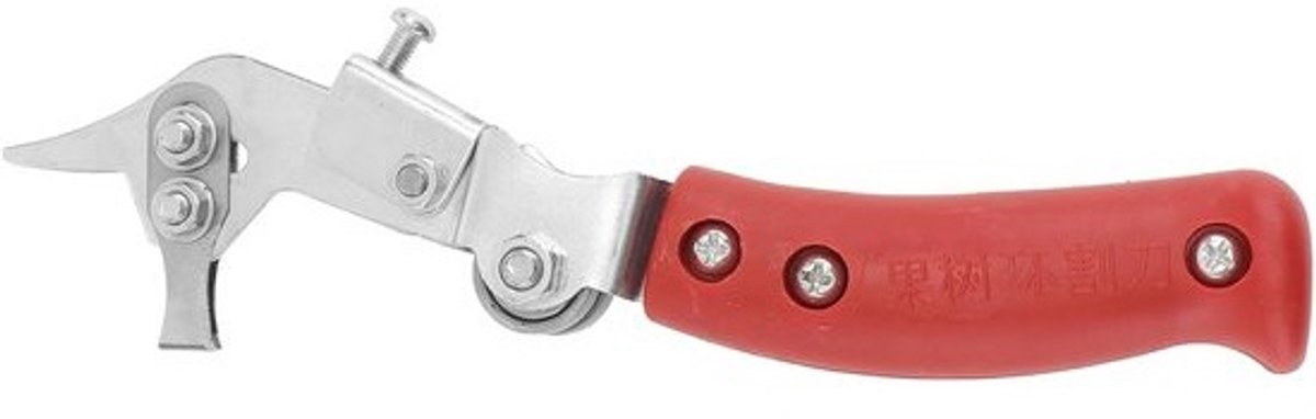 Ring Snijder - Boom Schors - Fruitbomen Snoeien - Dubbele Katrol - 20.5 cm - Oranje