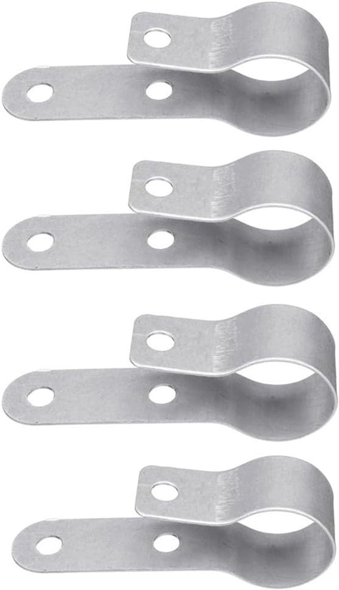Exhaust P Clip Set van RVS, 24 Stuks voor Eberspacher D4 Airtronic en Dieselverwarmers, Duurzaam en Corrosiebestendig