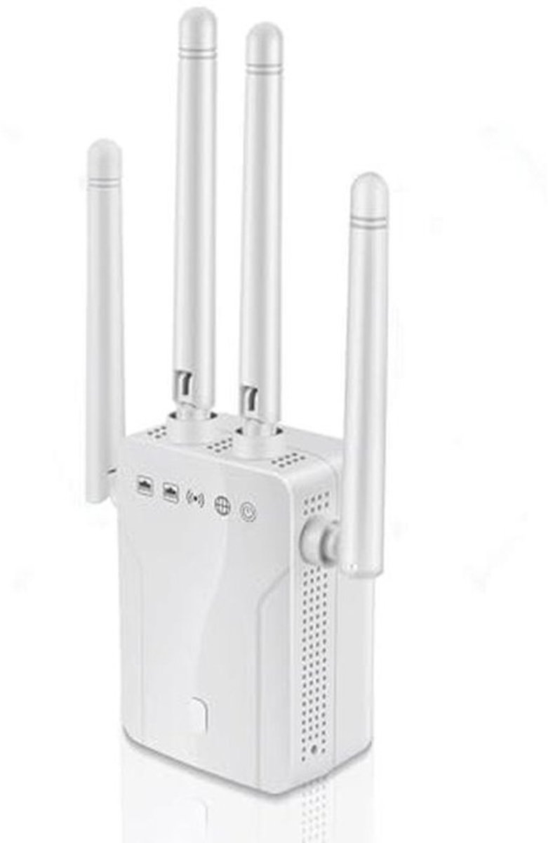 Krachtige wifi-repeater, wifi-versterker 300 Mbps 2,4 GHz draadloze extender netwerksignaalversterker hebben AP/RP en WPS functie, compatibel met alle internetboxen