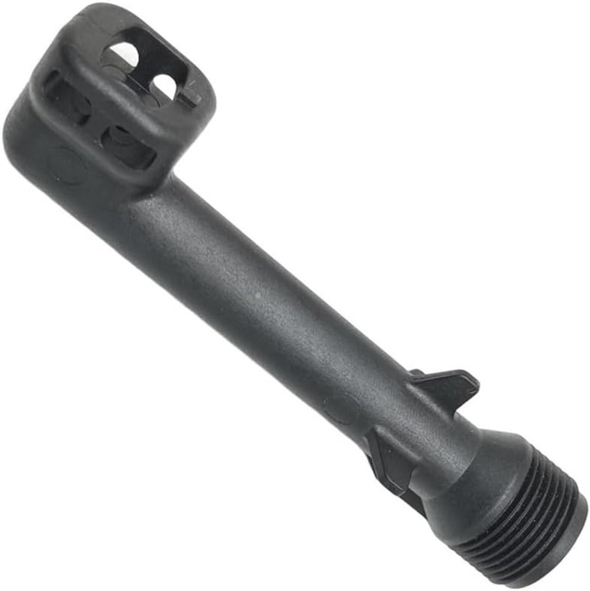 Hogedrukreiniger Accessoires: Uitlaatpijp, Bochtconnector en Verbinder voor K1, K2, K3 - Duurzame Connector voor Tuin en Buitenschoonmaak, Zwart
