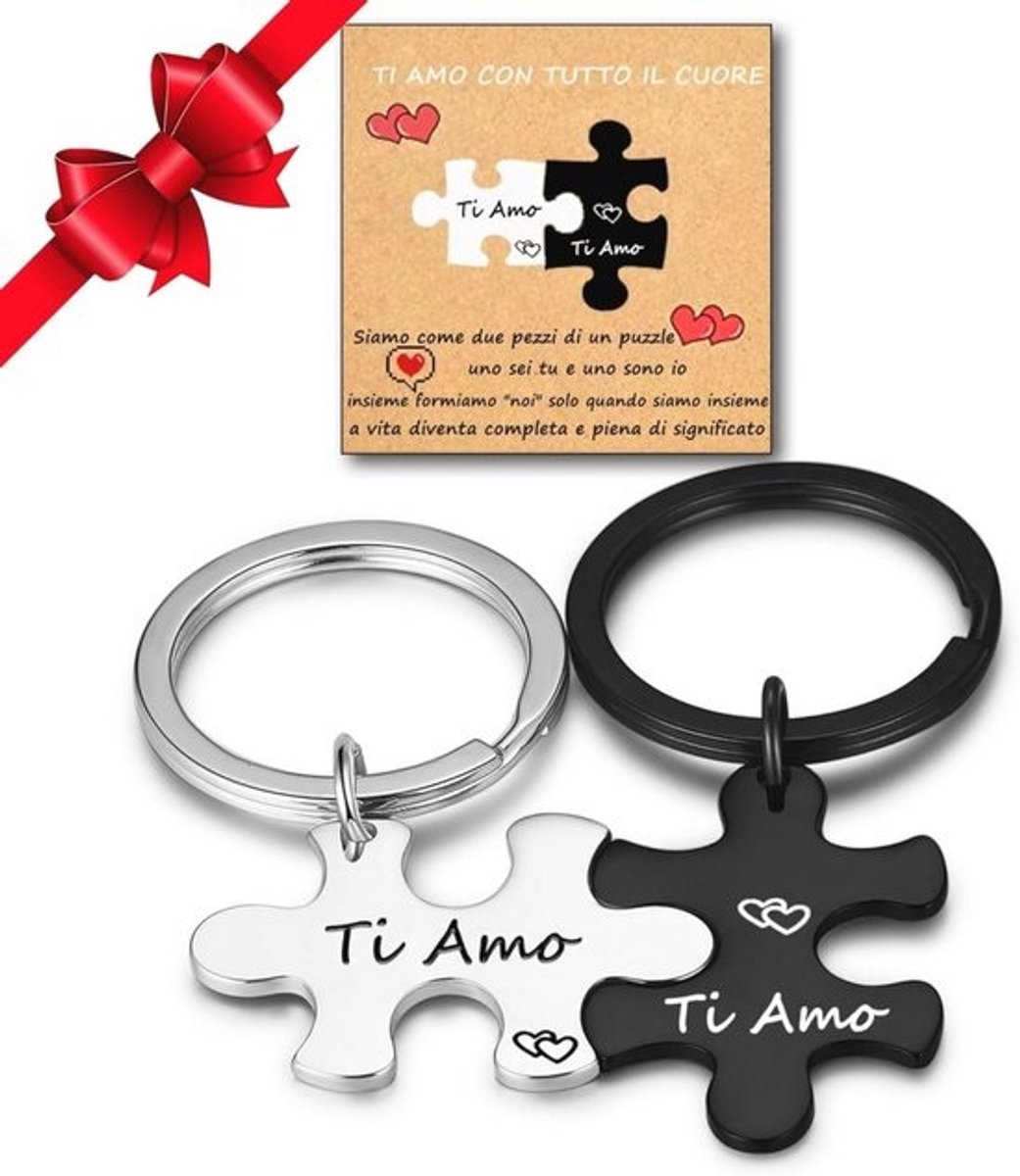 Cadeau voor Dames en Heren - Gravure Puzzel voor Koppels - Perfect voor Valentijnsdag en Kerstmis
