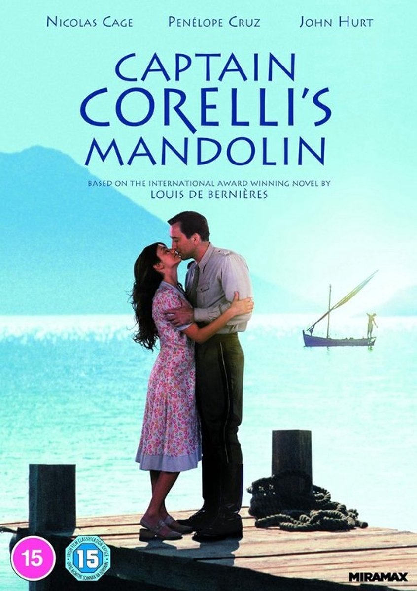 Filmdrama Klassieker over Liefde en Oorlog op Grieks Eiland DVD