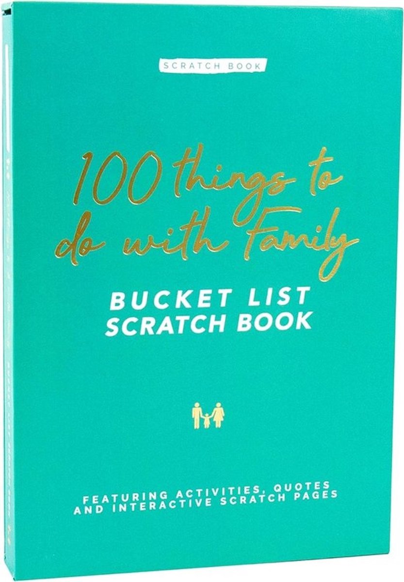 Bucketlist Rubbelboek met 100 Activiteiten voor Familie