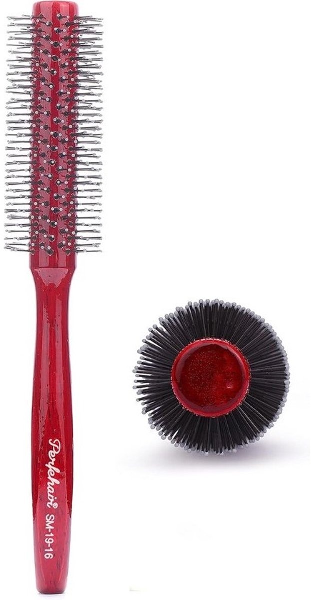 Kleine Ronde Föhnborstel 3.8 cm - Stijltang voor Volume en Krullen - Geschikt voor Kort Haar