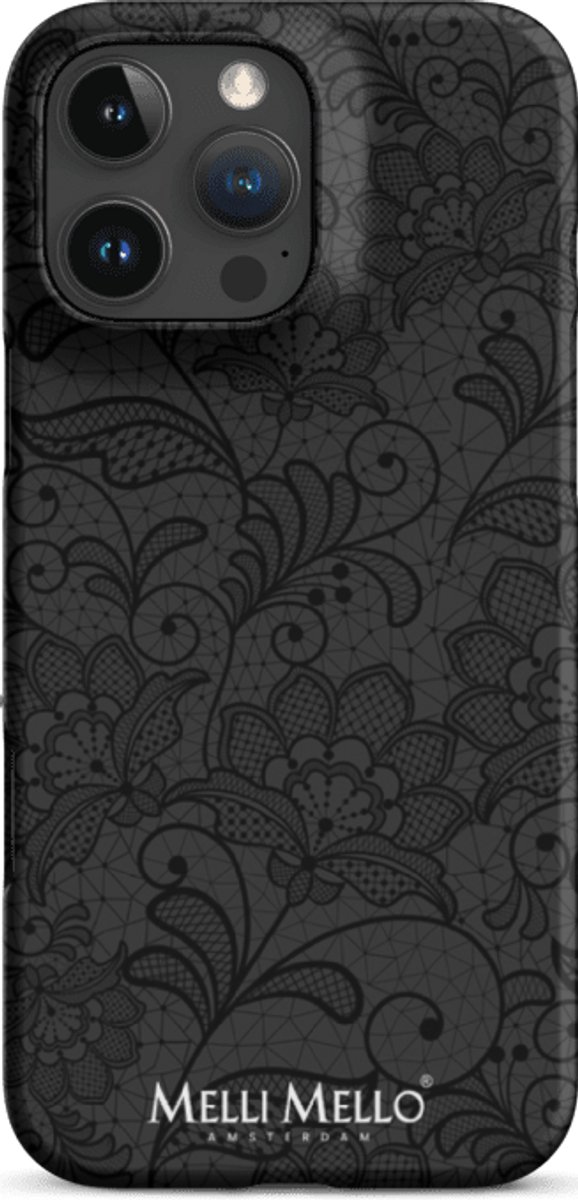 Melli Mello Telefoonhoesje Midnight Lace (Hard Case) - Apple iPhone 16 Pro Max