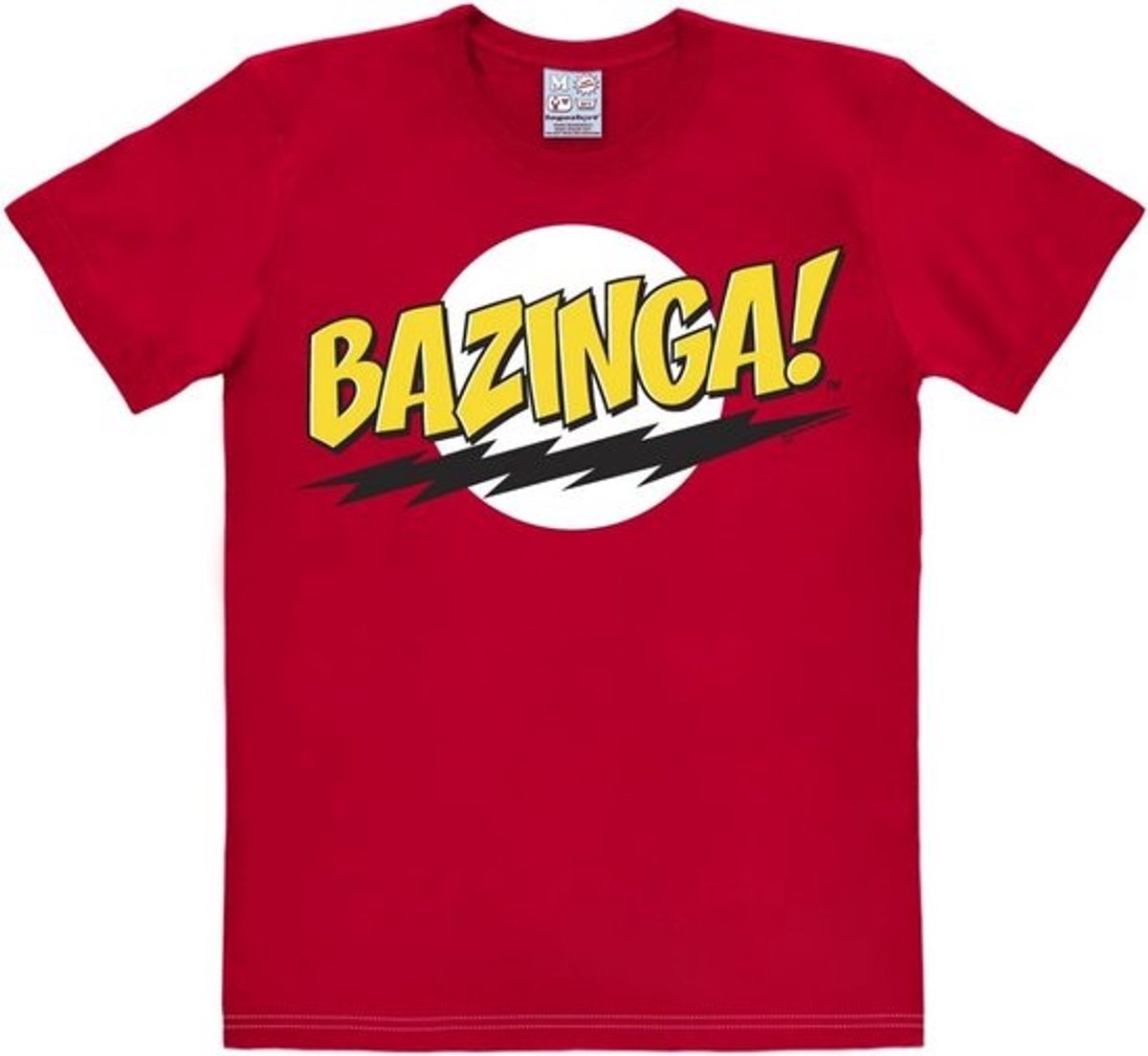 The Big Bang Theory - Bazinga - Rood T-shirt