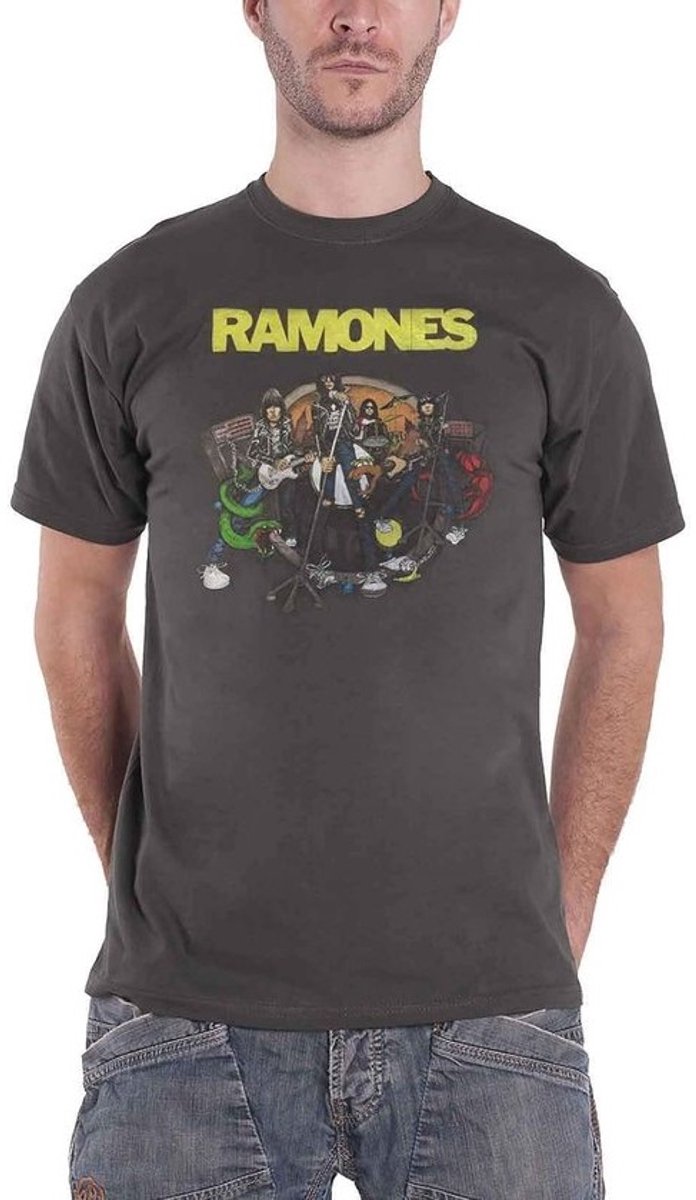 Band T-shirt - Muziek Shirt - Casual Kleding - Officieel Gelicentieerd - S tot XXL
