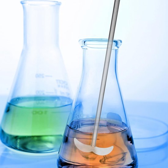 Professionele roerstaaf voor laboratoria, roestvrijstalen elektrische mixer voor nauwkeurige menging en stirrer toepassingen — afbeelding 4