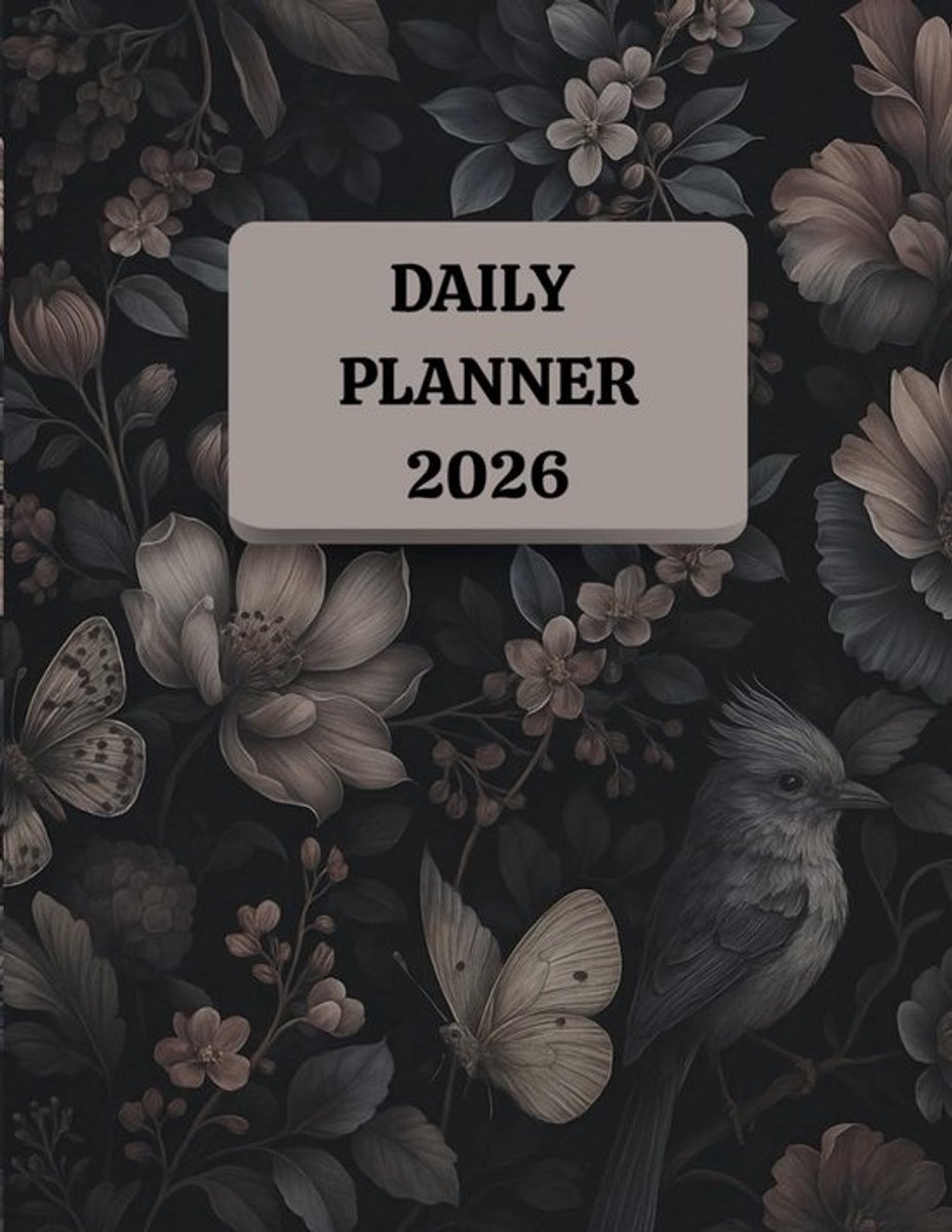 Dagelijkse Agenda Planner 2026 voor Organisatie en Doelen Stellen