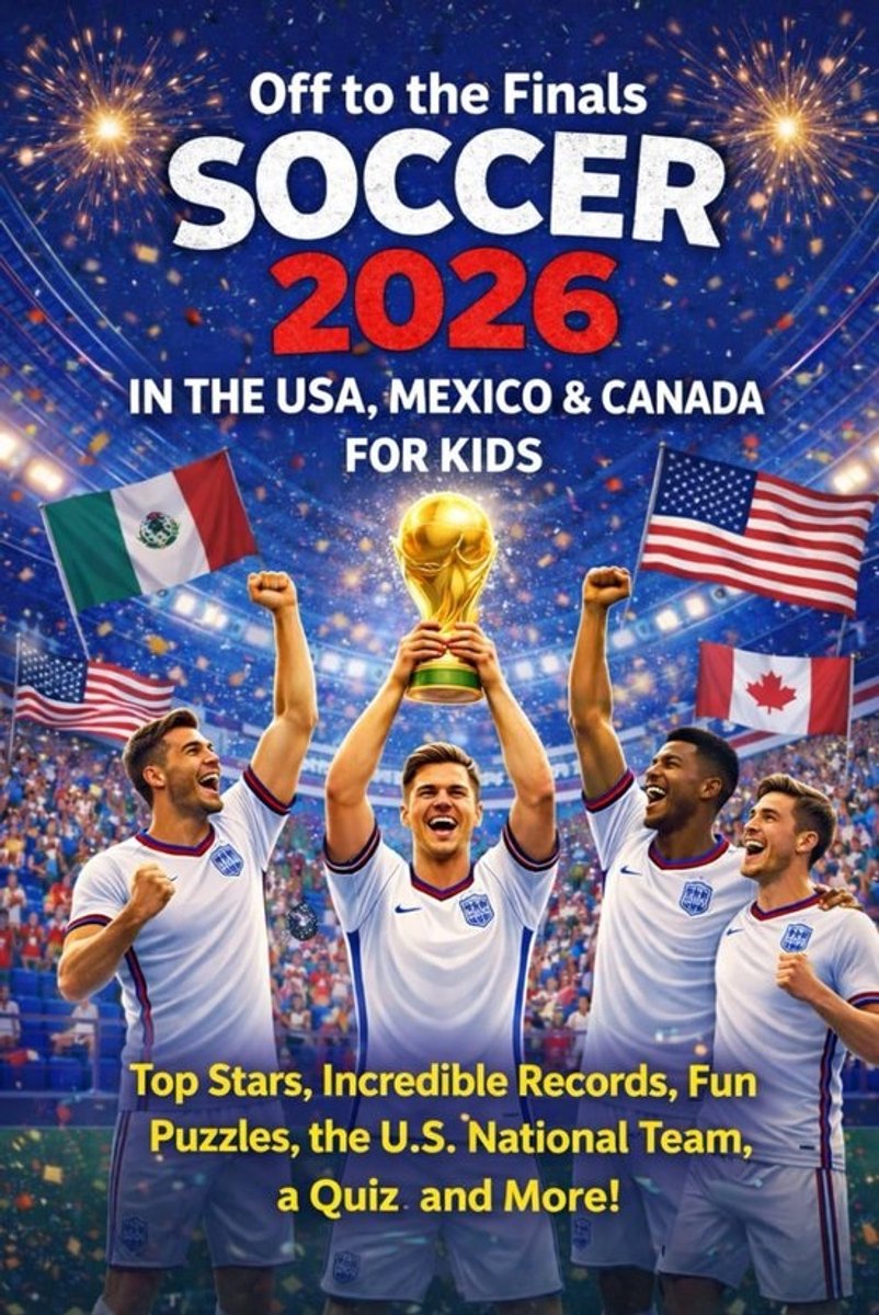 Voetbalboek voor Kinderen: Grote Kidsgids voor het WK 2026 in Noord-Amerika & Quiz