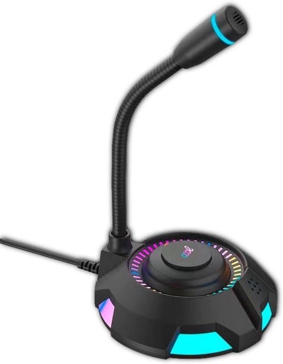 USB Gaming Microfoon met LED RGB Verlichting voor PC en Laptop