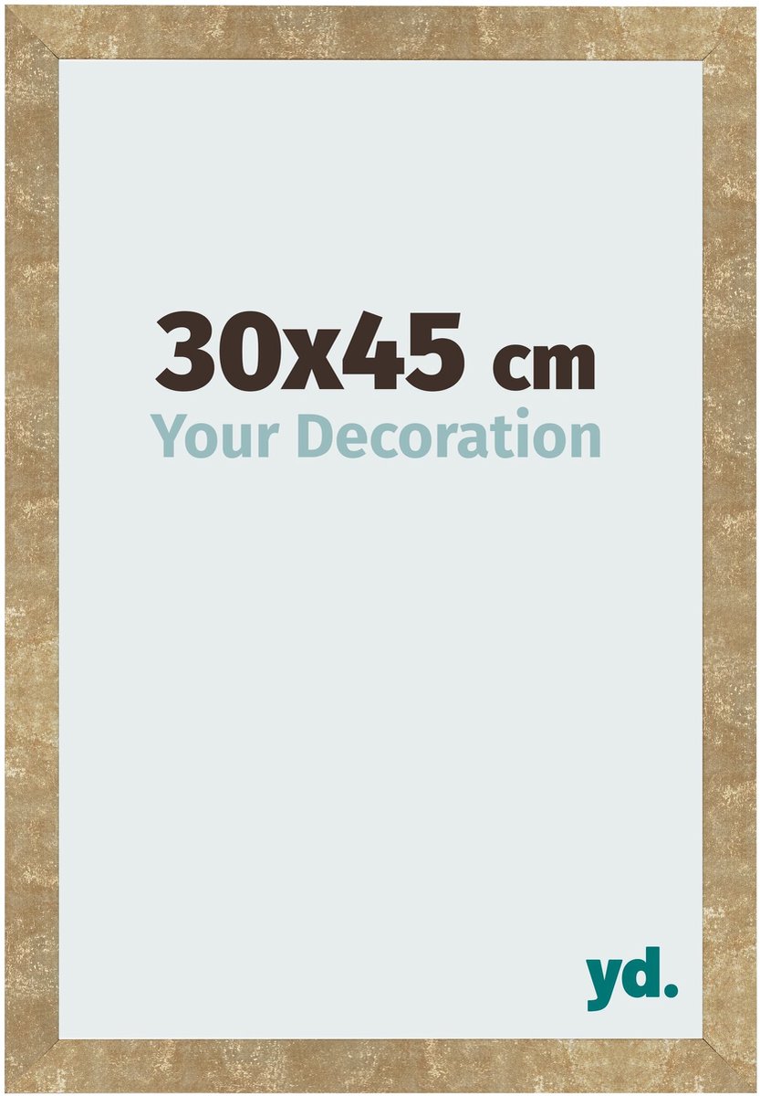 Your Decoration - Fotolijst 30x45 cm - MDF - Goud Antiek - Bologna