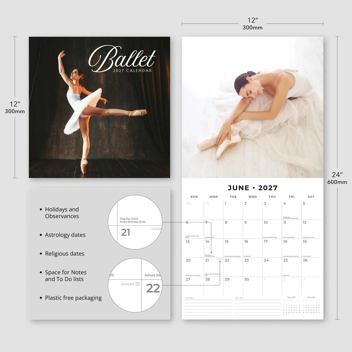 Ballet Kalender 2027