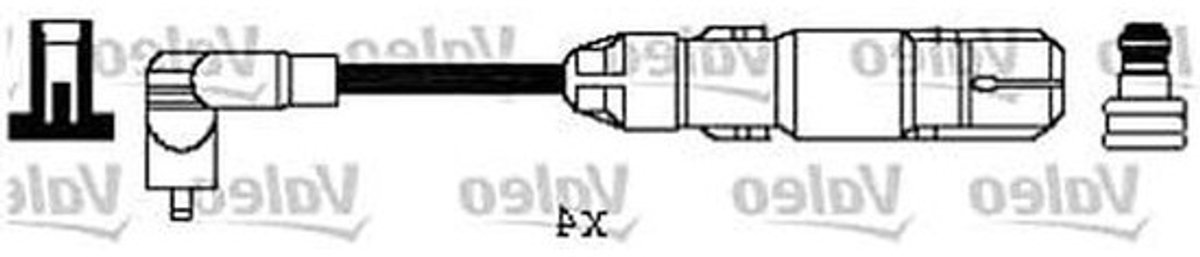 Startkabel Auto - Accukabel Starten - Motor Starten - Koperen Geleider - 10 x 8 x 23 cm - Zwart