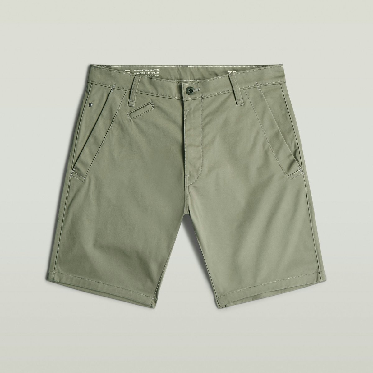 G-Star Bronson 3.0 Slim Chino Short Heren Korte broeken Lt Orphus