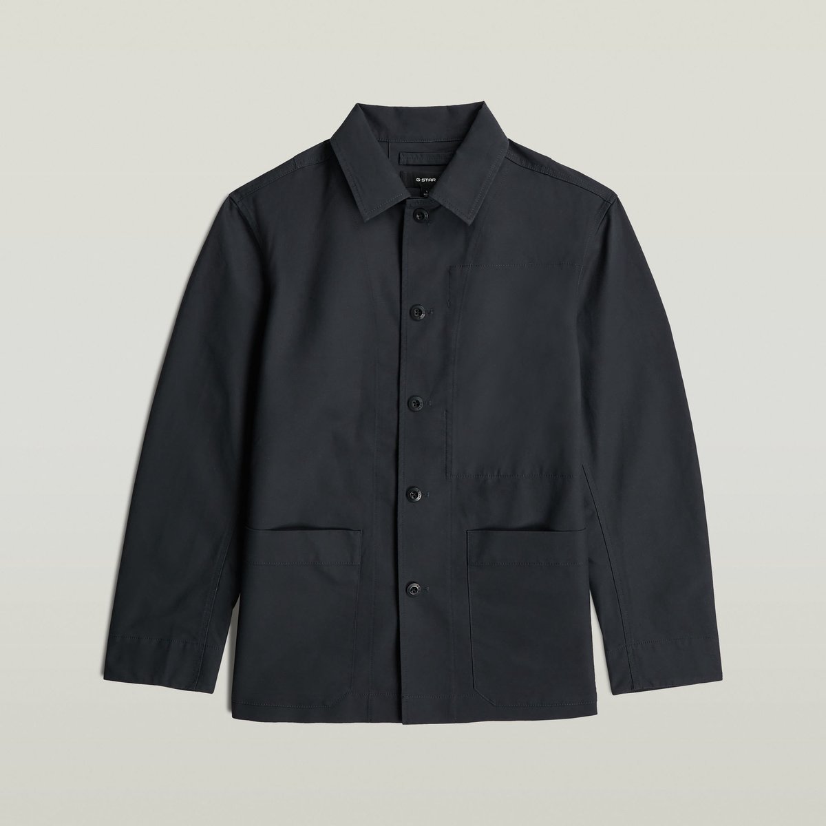 G-Star Slim overshirt Heren Overshirts Blauw
