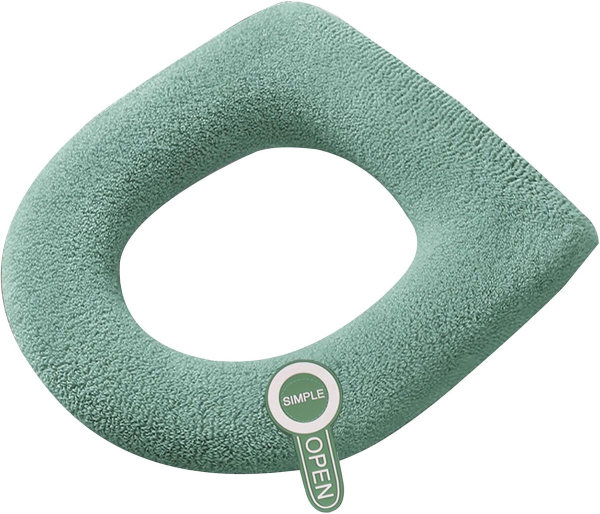 Toiletzitting Protector - Zachte Vezel - Hygiënisch Comfort - Machinewasbaar Ontwerp - Universele Pasvorm - Meerdere Opties