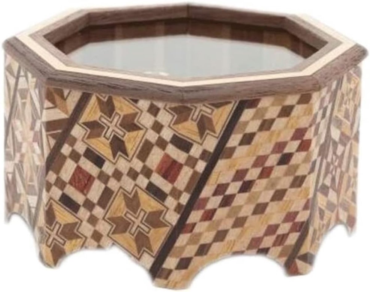 Muziekdoos Hout - Decoratief Doosje - Cadeau Geven - Japans Uurwerk - 9x3.5cm - Natuurlijk Hout
