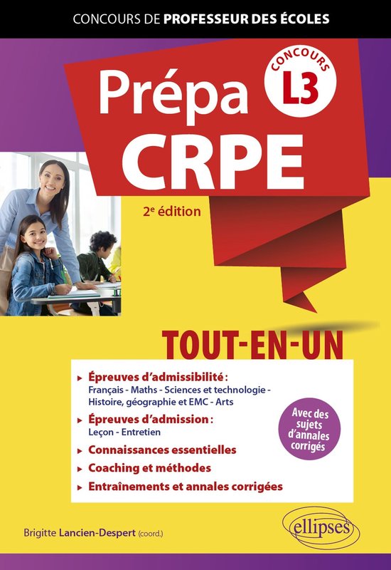 Prépa CRPE tout-en-un L3 - cover