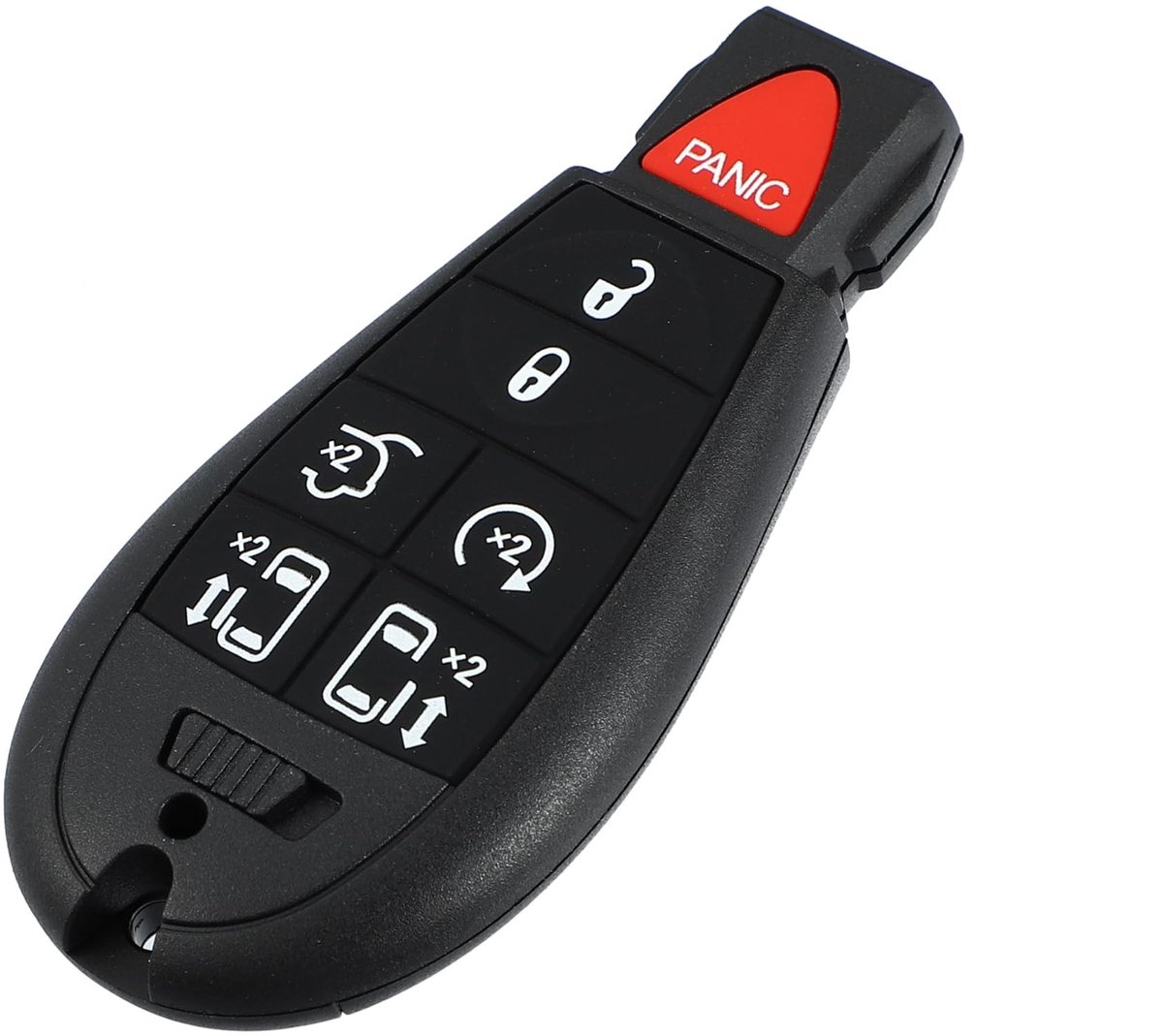 Dailygoods - Autosleutel Behuizing zonder Chip met 7 Toetsen