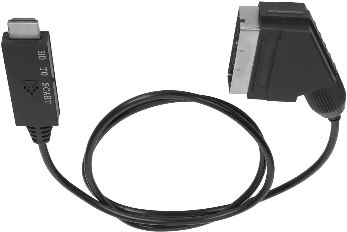 Dailygoods - HDMI Naar Kabel - Video Geluid Conversie - Ideaal voor TV en DVD - Perfect voor VHS