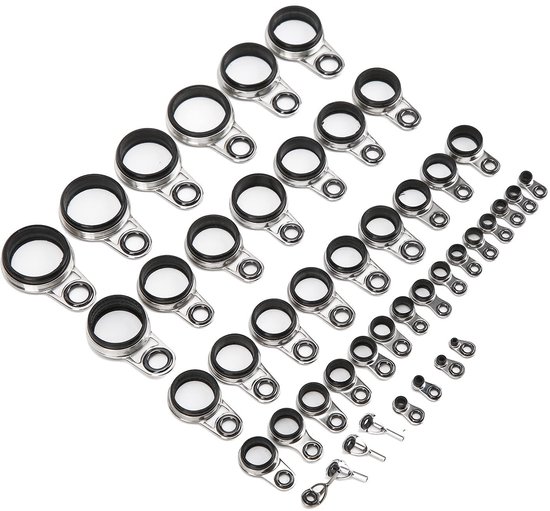 Dailygoods- Winding Check Hoogwaardig Roestvrij Staal - Hengel Gids Ring - Draagbaar - Slijtvast - Compact Ontwerp - Bescherming Vislijn - Hengelring van Dailygoods — afbeelding 4