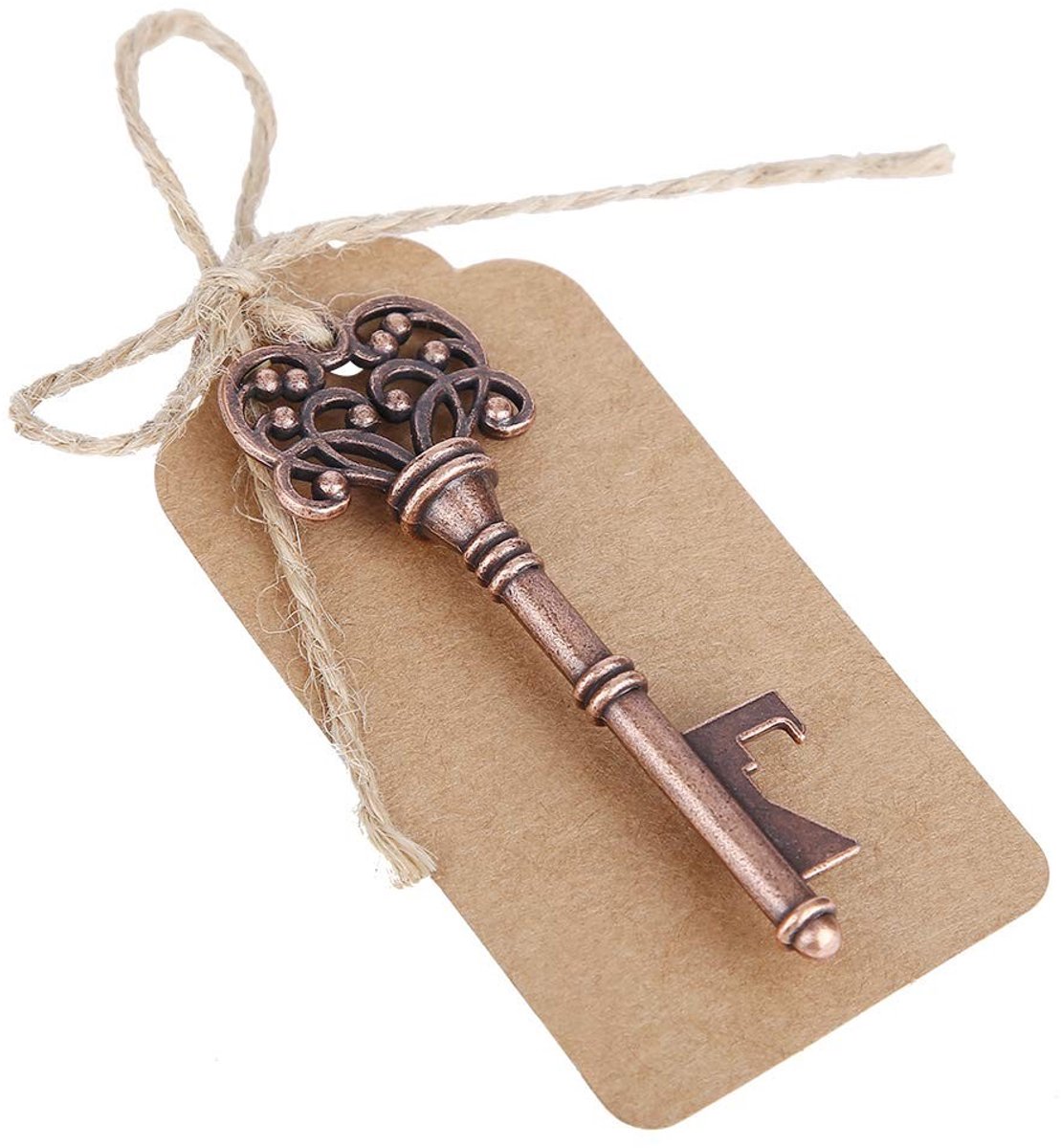 Dailygoods- Sleutelflesopener Vintage Hartvorm - Sleutelhanger