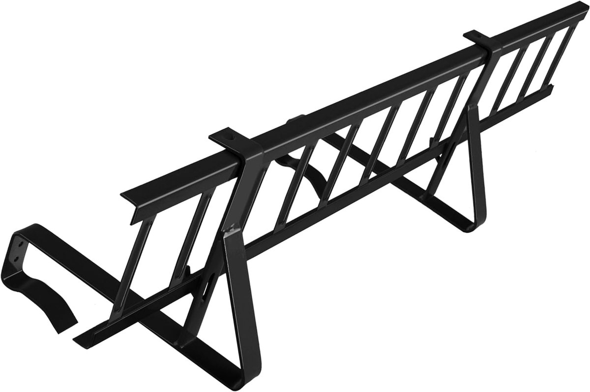 Sneeuwvanger Set - Dak Bescherming - Dak Veilighouden - Thermisch Verzinkt Staal - 1.5 Meter Lang - Grafiet RAL 7024