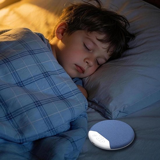 Onder Kussen Speaker - Draagbare Geluidsmachine - Slaap Verbeteren - Slank Ontwerp - 2.5 cm - Blauw — afbeelding 5