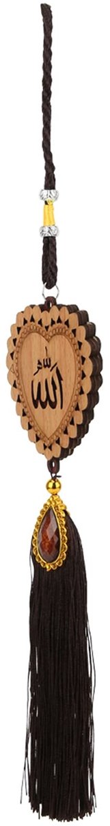 Dailygoods- Autohanger met Kwastjes - Binnenspiegel Hanger - Auto Accessoires - Decoratie - Islamitische Versiering - Positieve Energie - Autoornament