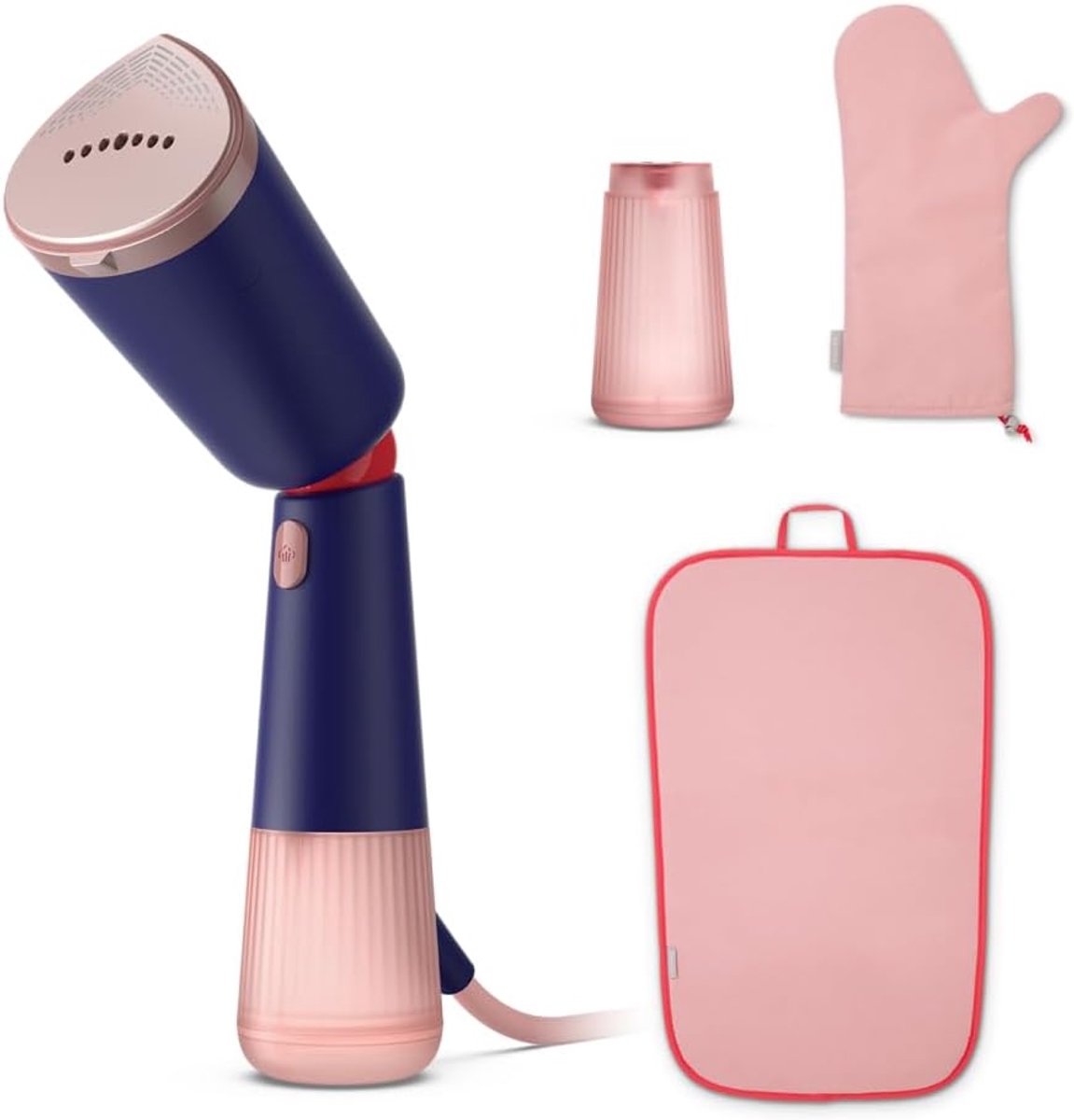 Hand Stomer - Kledingverzorging - Kreukels Verwijderen - Snel Opwarmend - 1400W - Marineblauw
