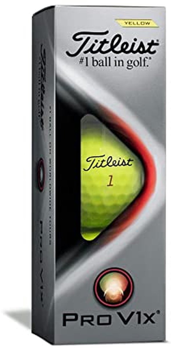 Golfballen - Sportballen - Afstand en Controle - Meer Vlucht en Spin - Set van 4 - Geel — afbeelding 2