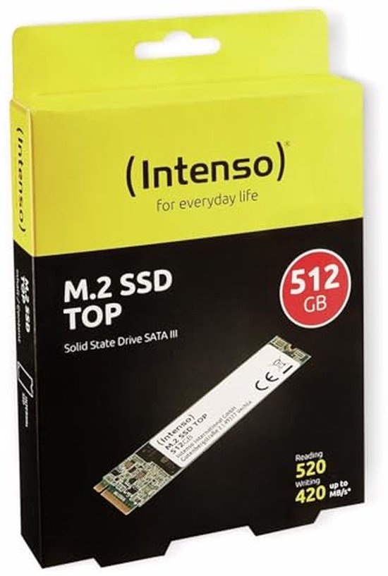 Interne SSD - Harde schijf - Sneller opstarten - Schokbestendig geruisloos - 512 GB - Zilver — afbeelding 2