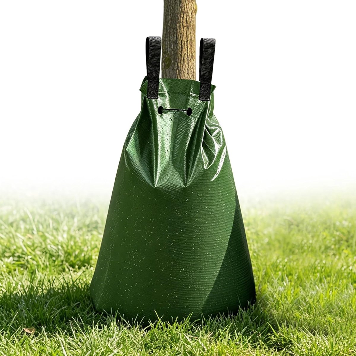 Thijox - Boomirrigatiezak PVC 75 Liter UV-bestendig Waterzak met Druppelirrigatie voor Bomen - Duurzame Gietzak voor Tuinverzorging Buitenshuis