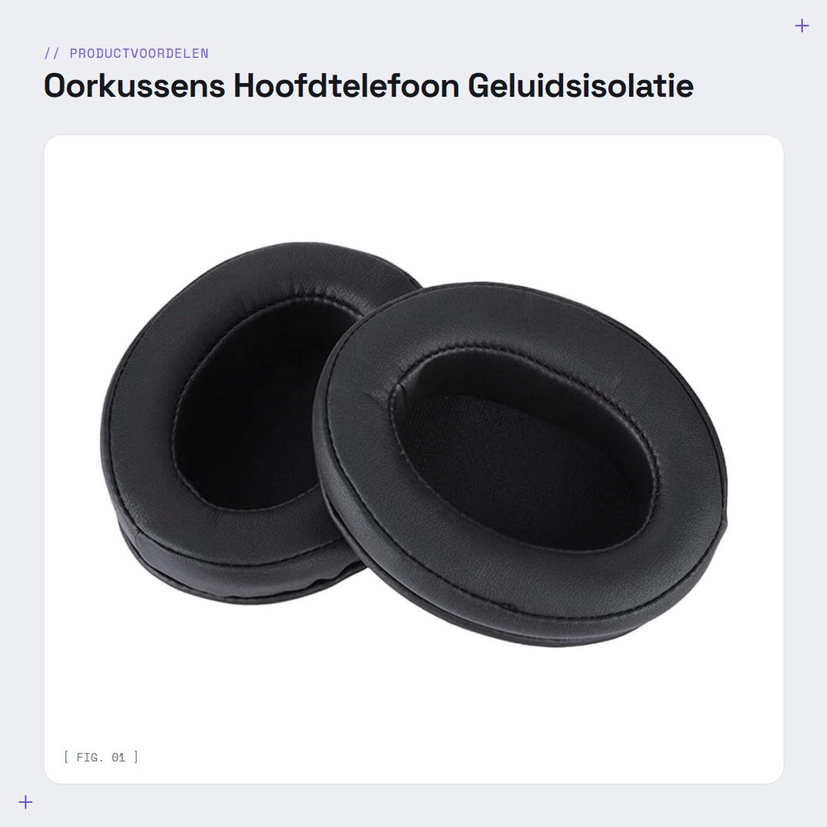 Dailygoods- Oorkussens Hoogwaardig Leer - Oorkussens Momentum 1.0/2.0 - Draagcomfort - Geluidsisolatie - Flexibiliteit - Ultraprecies Ontwerp - Hoofdtelefoon Oorkussens